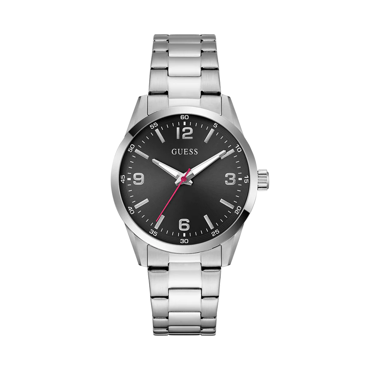 MONTRE GUESS HOMME SIMPLE ACIER